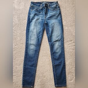 American Eagle women's super stretch hi-rise jegging, size 2 short